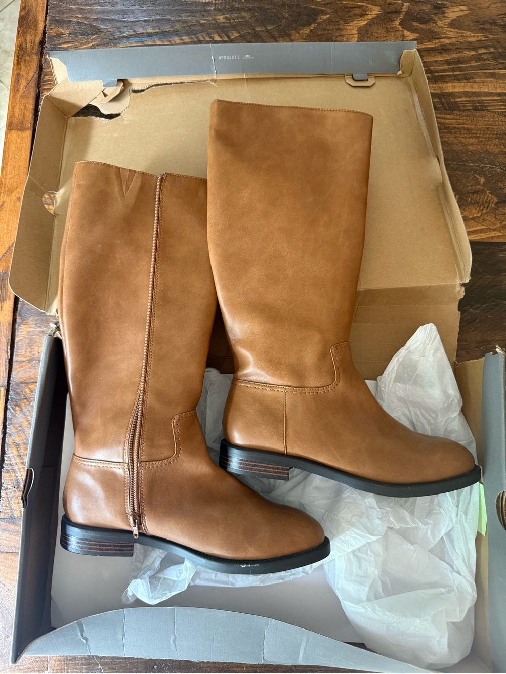 LOFT Tall Tan Over-the-Knee Riding Boots